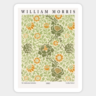 William Morris Grafton Pattern, Exhibition Wall Art, Museum Art Poster, Men Women Gift Sticker